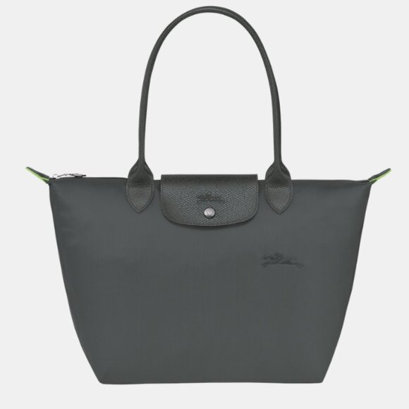 LONGCHAMP LE PLIAGE GRAPHITE TOTE BAG - Picture 1 of 2